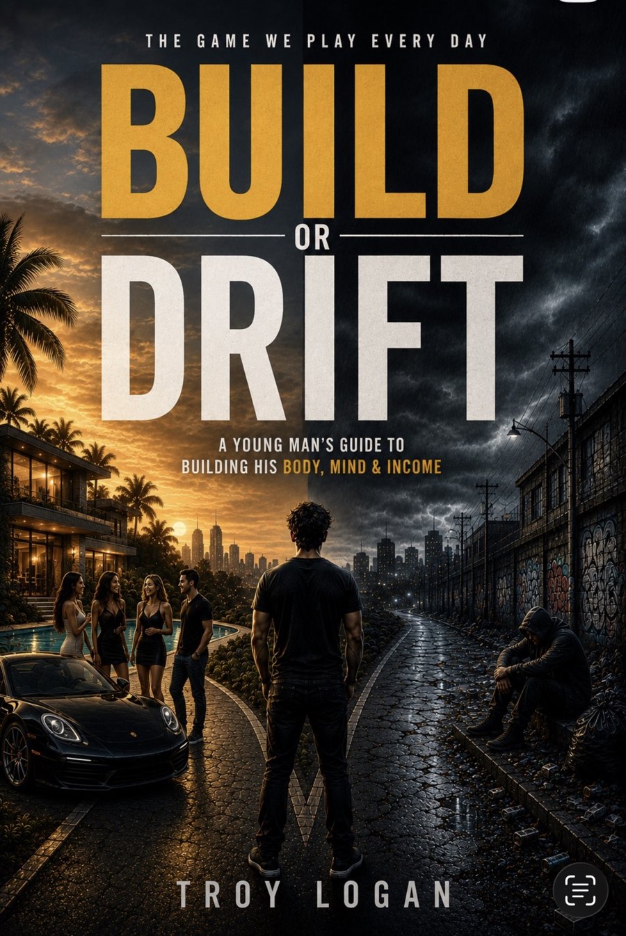 Build or Drift ebook cover by Troy Logan